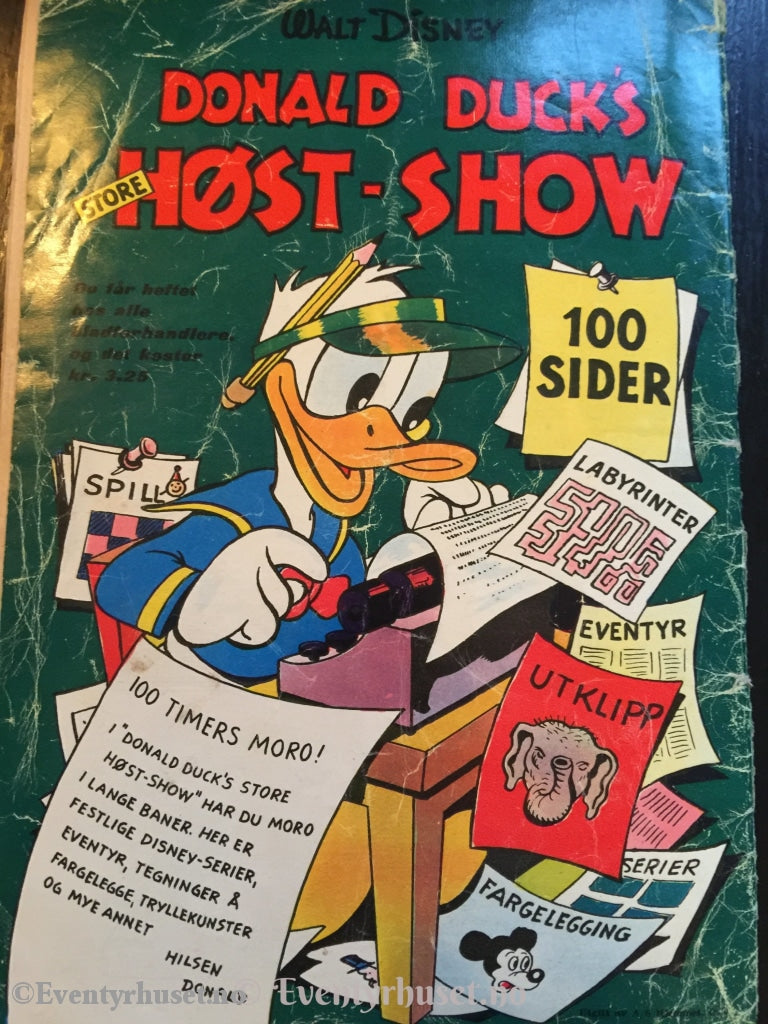 Donald Duck & Co. 1958/35. Gd. Tegneserieblad