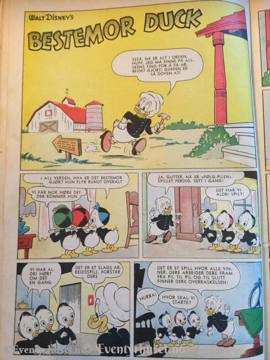 Donald Duck & Co. 1958/35. Gd. Tegneserieblad