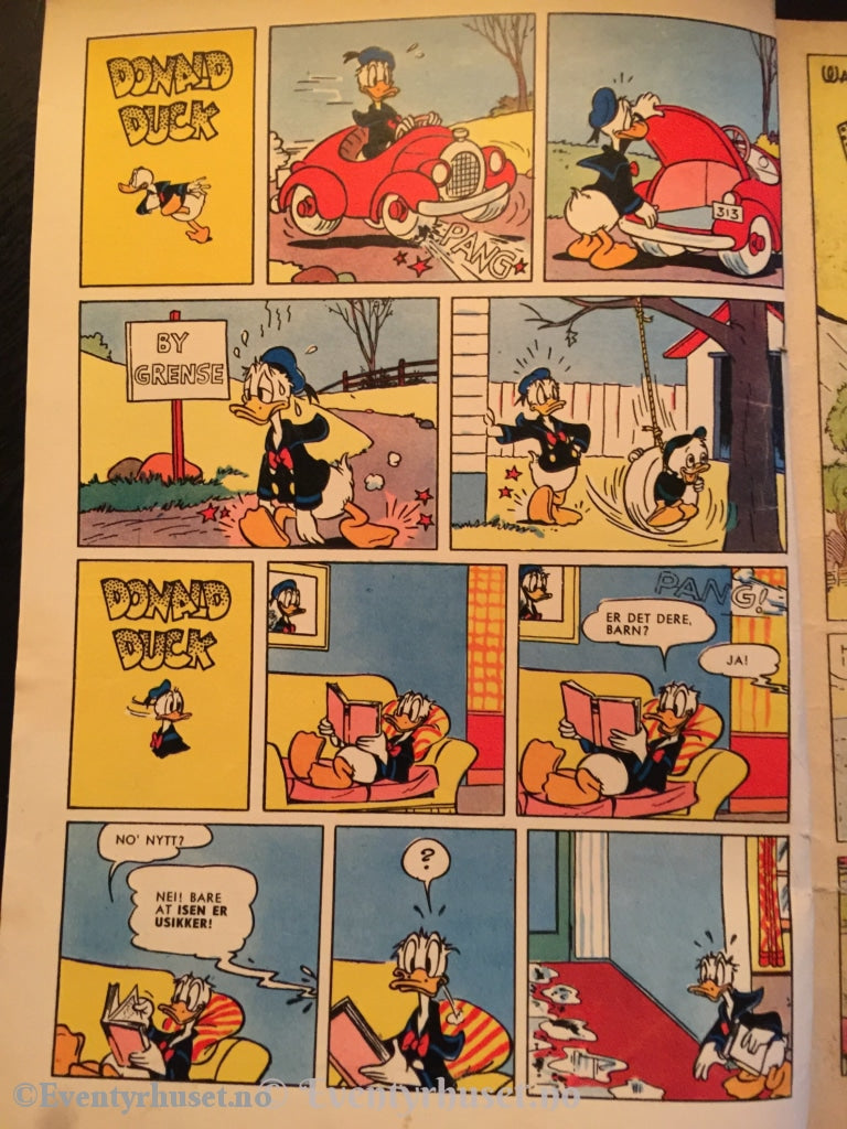 Donald Duck & Co. 1959/08. Gd. Tegneserieblad