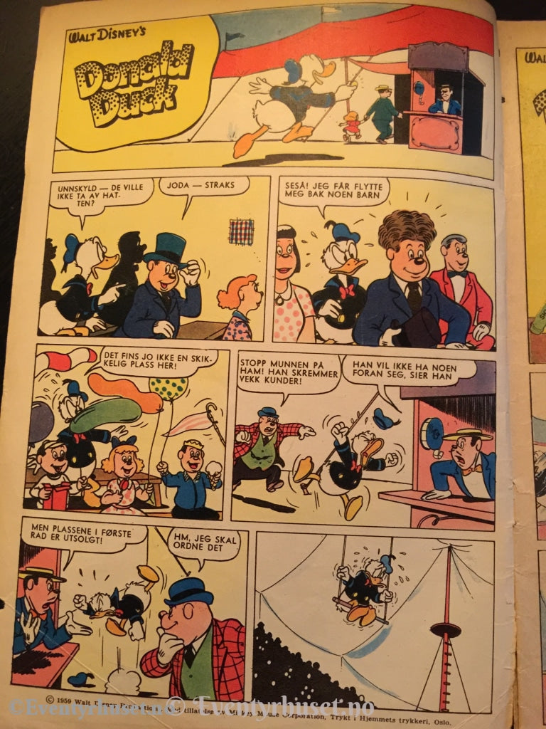 Donald Duck & Co. 1959/43. Gd. Tegneserieblad