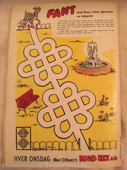 Donald Duck & Co. 1959/47. Vg Tegneserieblad