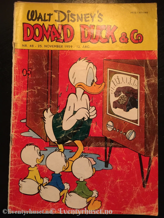 Donald Duck & Co. 1959/48. Gd. Tegneserieblad