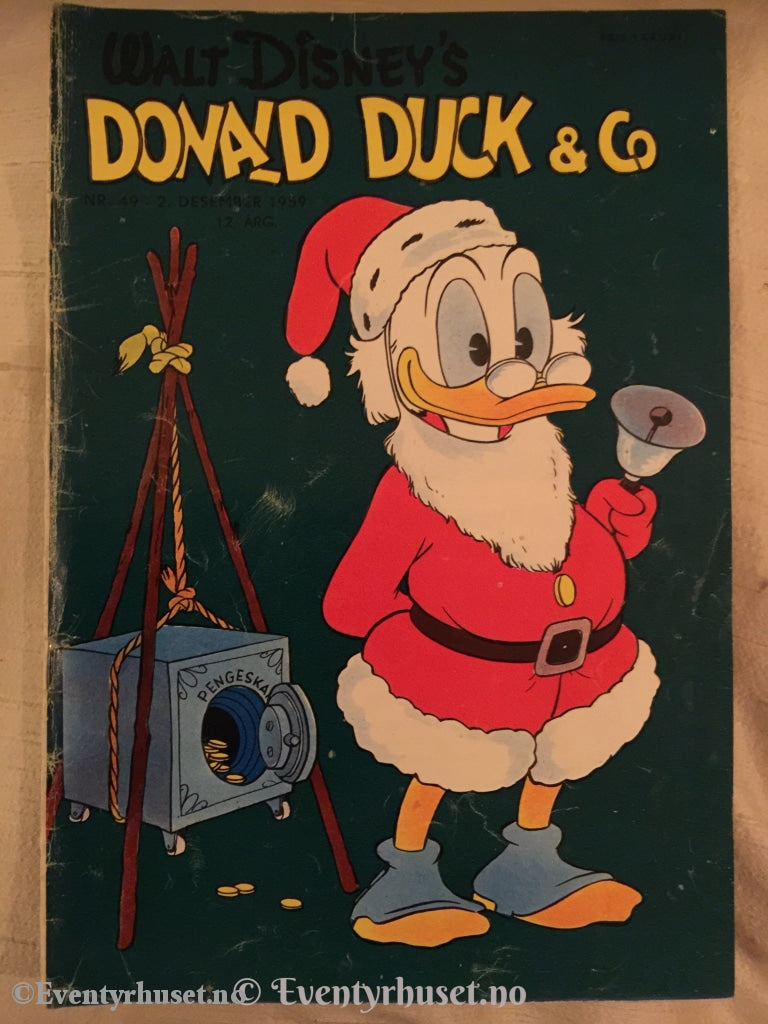 Donald Duck & Co. 1959/49. Vg Tegneserieblad