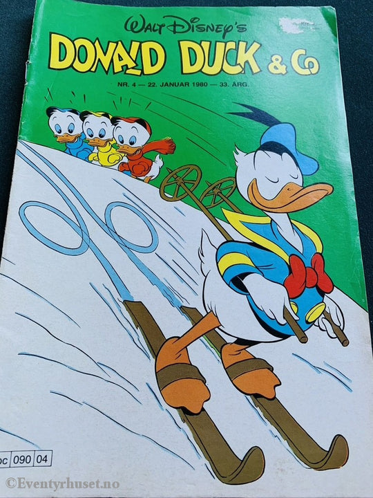 Donald Duck & Co. 1980/04. Tegneserieblad