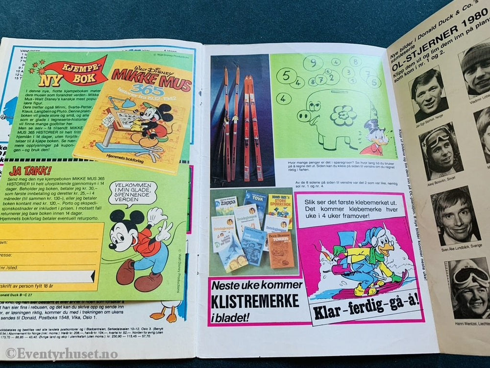 Donald Duck & Co. 1980/04. Tegneserieblad