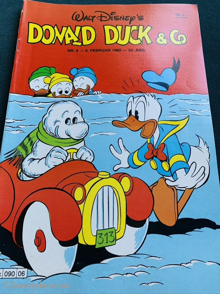 Donald Duck & Co. 1980/06. Tegneserieblad