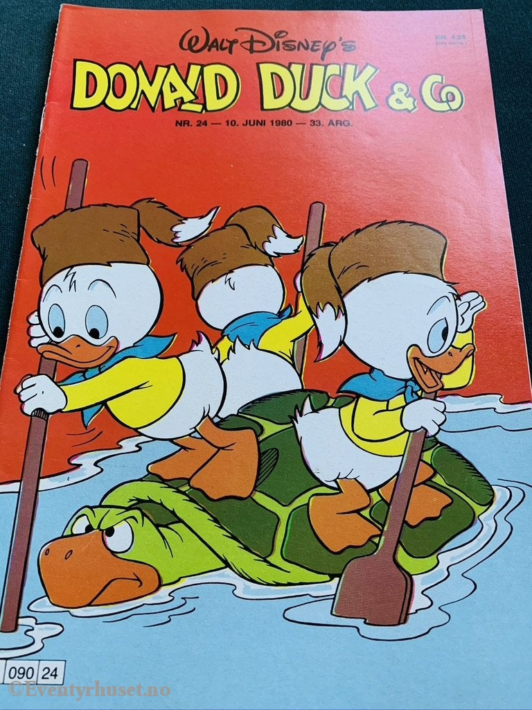 Donald Duck & Co. 1980/24. Tegneserieblad