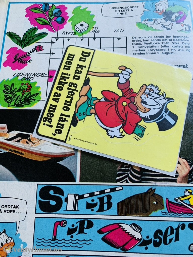 Donald Duck & Co. 1980/31. Tegneserieblad