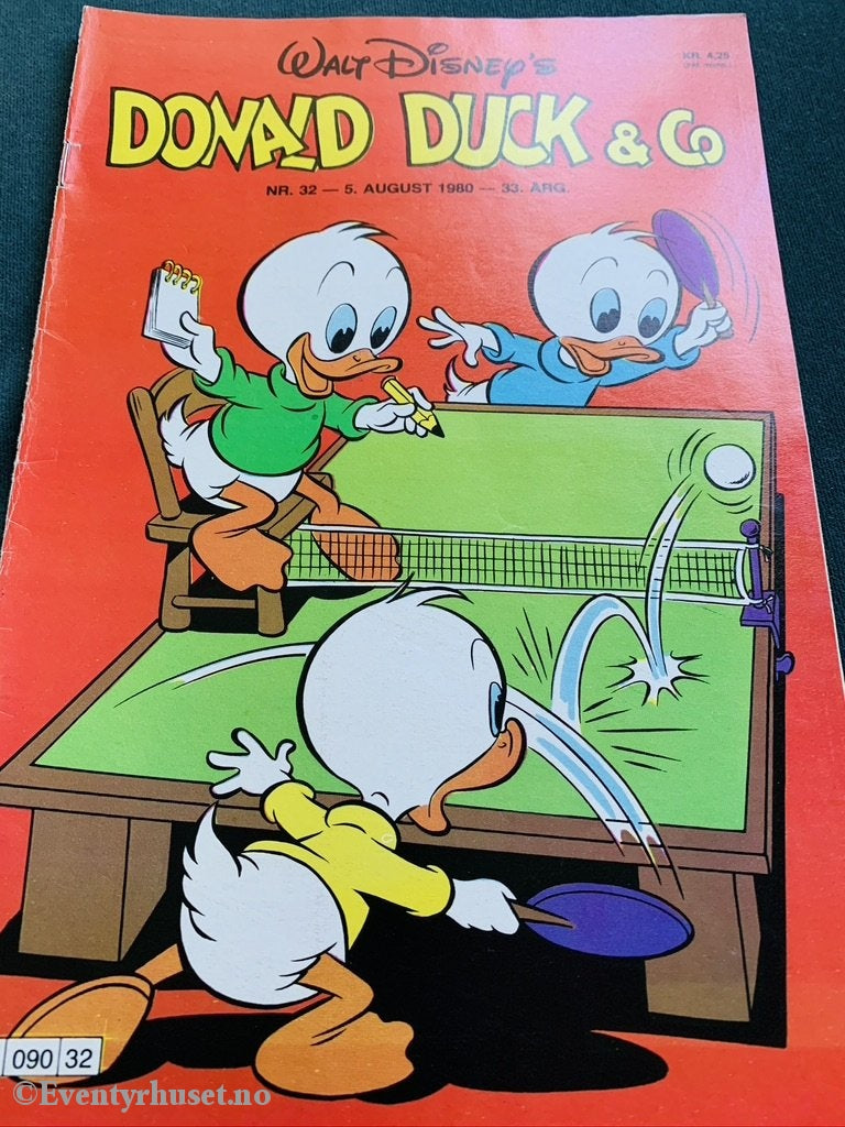Donald Duck & Co. 1980/32. Tegneserieblad