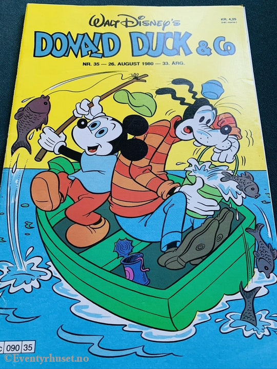 Donald Duck & Co. 1980/35. Tegneserieblad