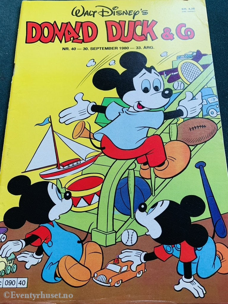 Donald Duck & Co. 1980/40. Tegneserieblad