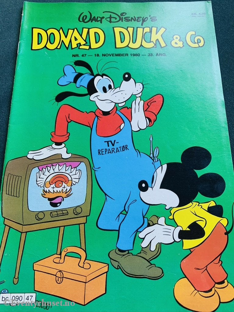 Copy Of Donald Duck & Co. 1980/47. Tegneserieblad