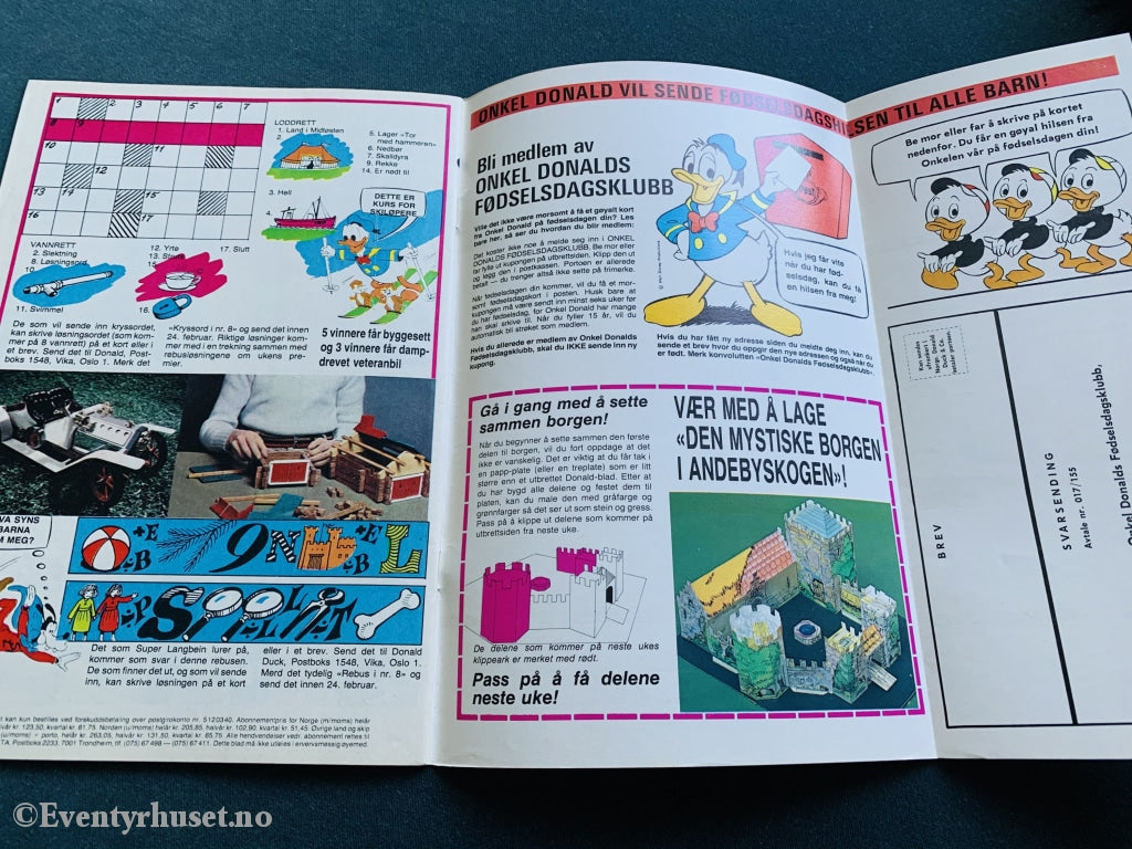 Donald Duck & Co. 1981/08. Tegneserieblad