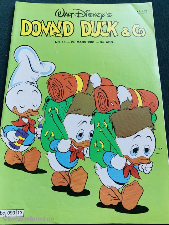 Donald Duck & Co. 1981/13. Tegneserieblad