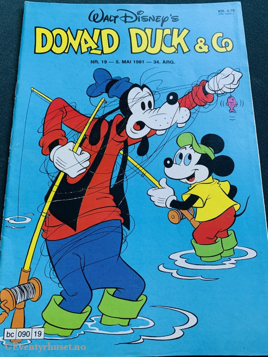 Donald Duck & Co. 1981/19. Tegneserieblad
