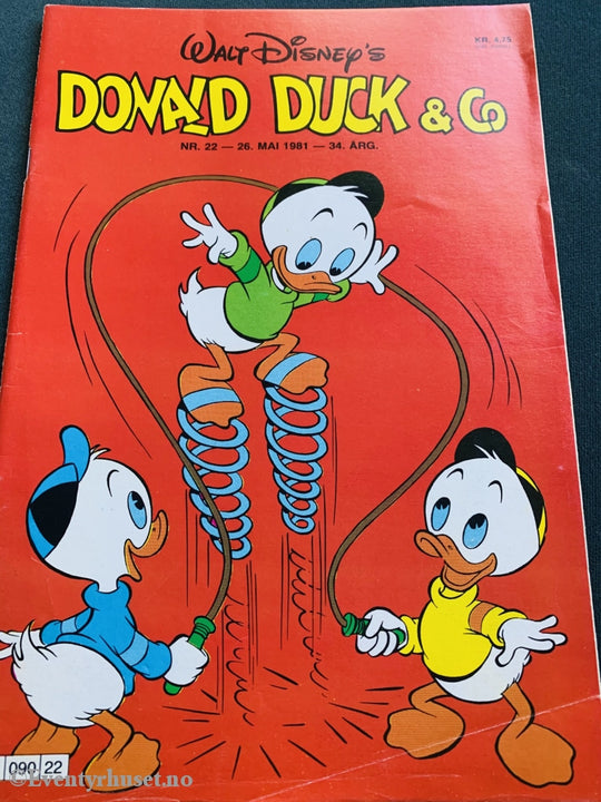 Donald Duck & Co. 1981/22. Tegneserieblad