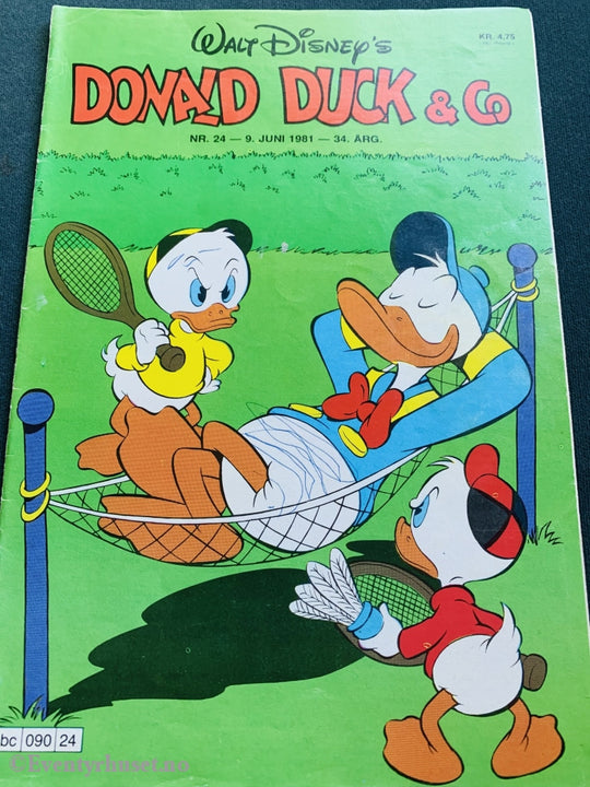 Donald Duck & Co. 1981/24. Tegneserieblad