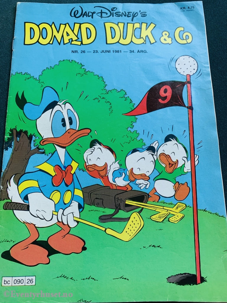 Donald Duck & Co. 1981/26. Tegneserieblad