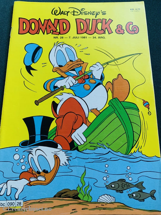 Donald Duck & Co. 1981/28. Tegneserieblad