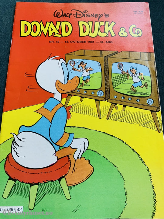 Donald Duck & Co. 1981/42. Tegneserieblad