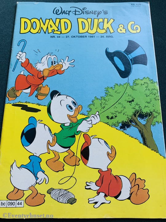 Donald Duck & Co. 1981/44. Tegneserieblad