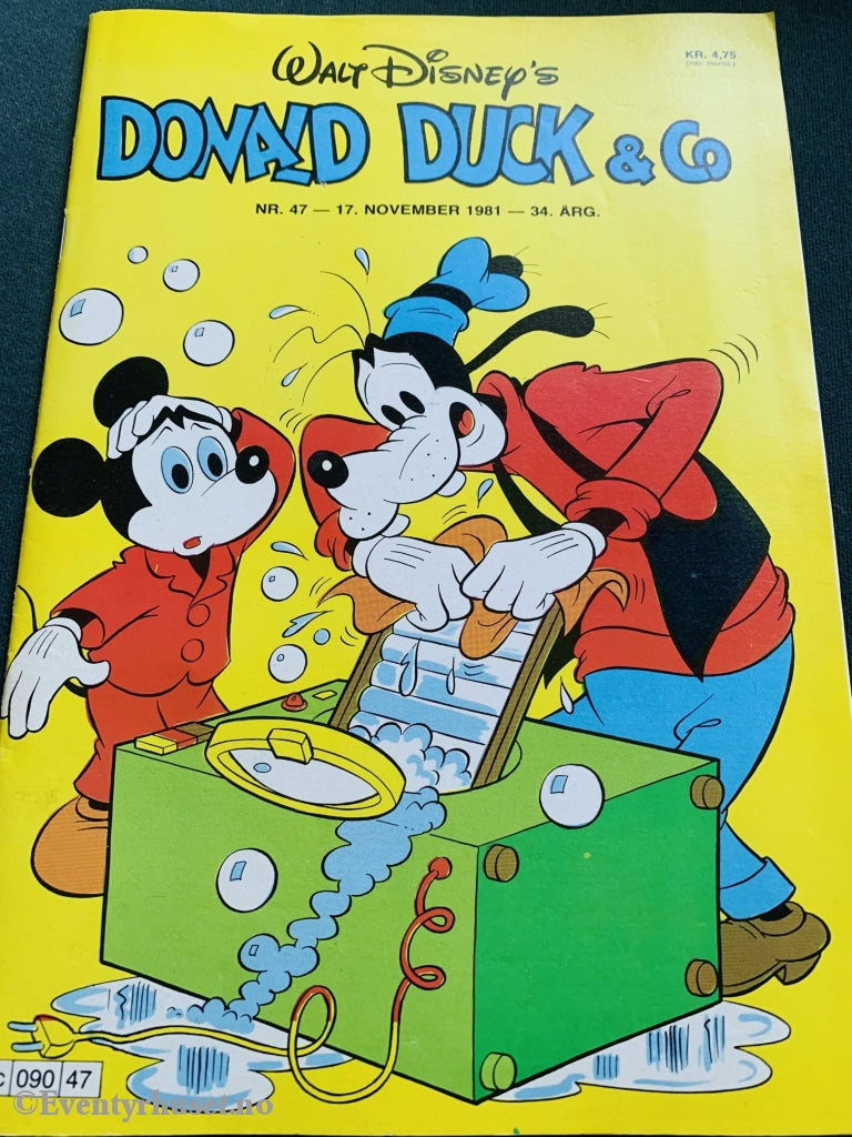 Donald Duck & Co. 1981/47. Tegneserieblad