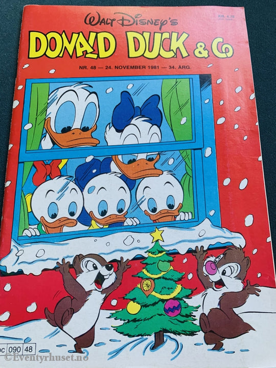 Donald Duck & Co. 1981/48. Tegneserieblad
