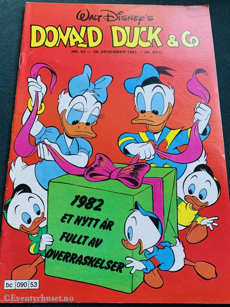 Donald Duck & Co. 1981/53. Tegneserieblad