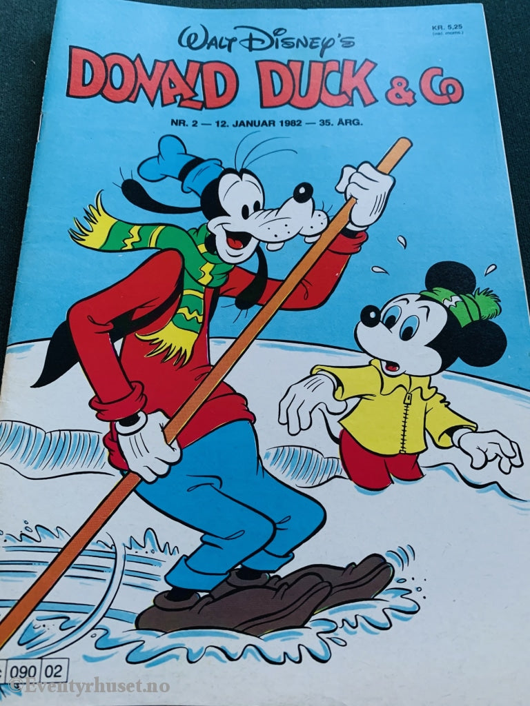Donald Duck & Co. 1982/02. Tegneserieblad