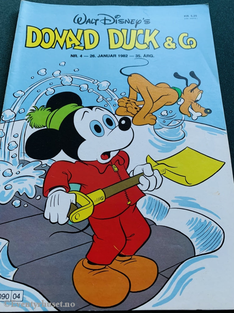 Donald Duck & Co. 1982/04. Tegneserieblad