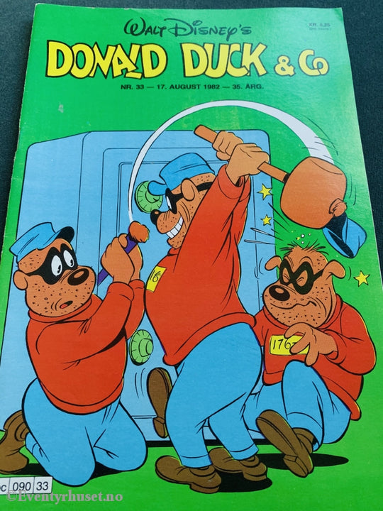 Donald Duck & Co. 1982/33. Tegneserieblad