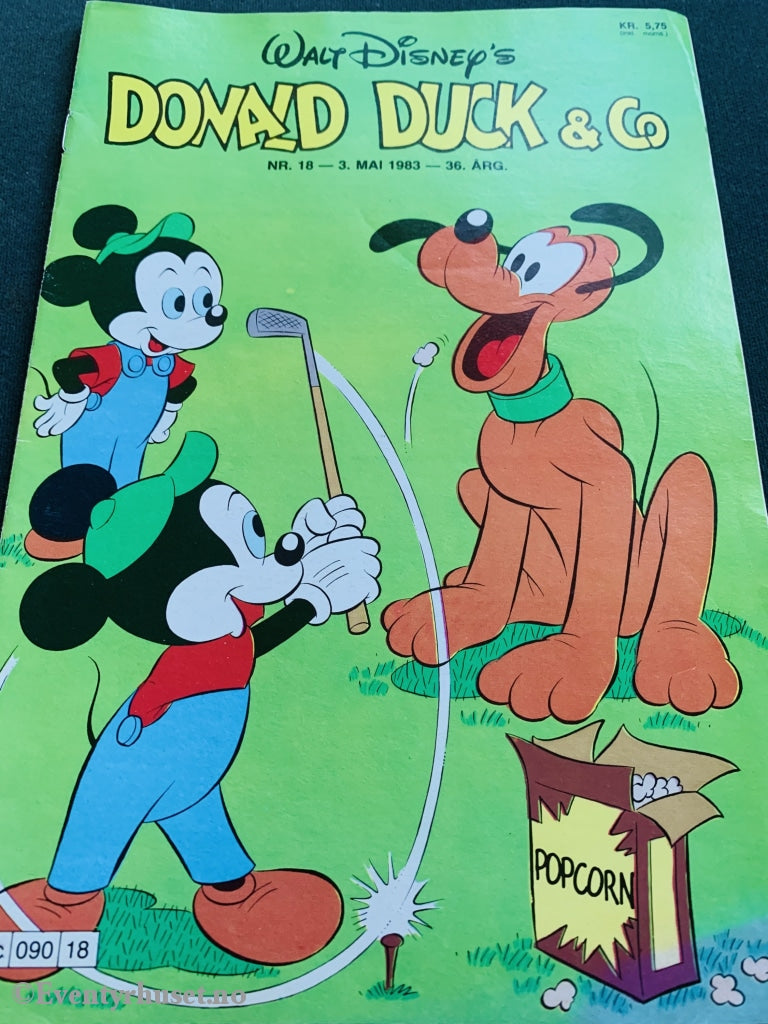 Donald Duck & Co. 1983/18. Tegneserieblad