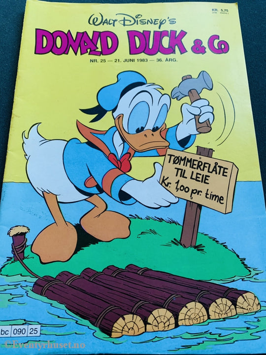 Donald Duck & Co. 1983/25. Tegneserieblad
