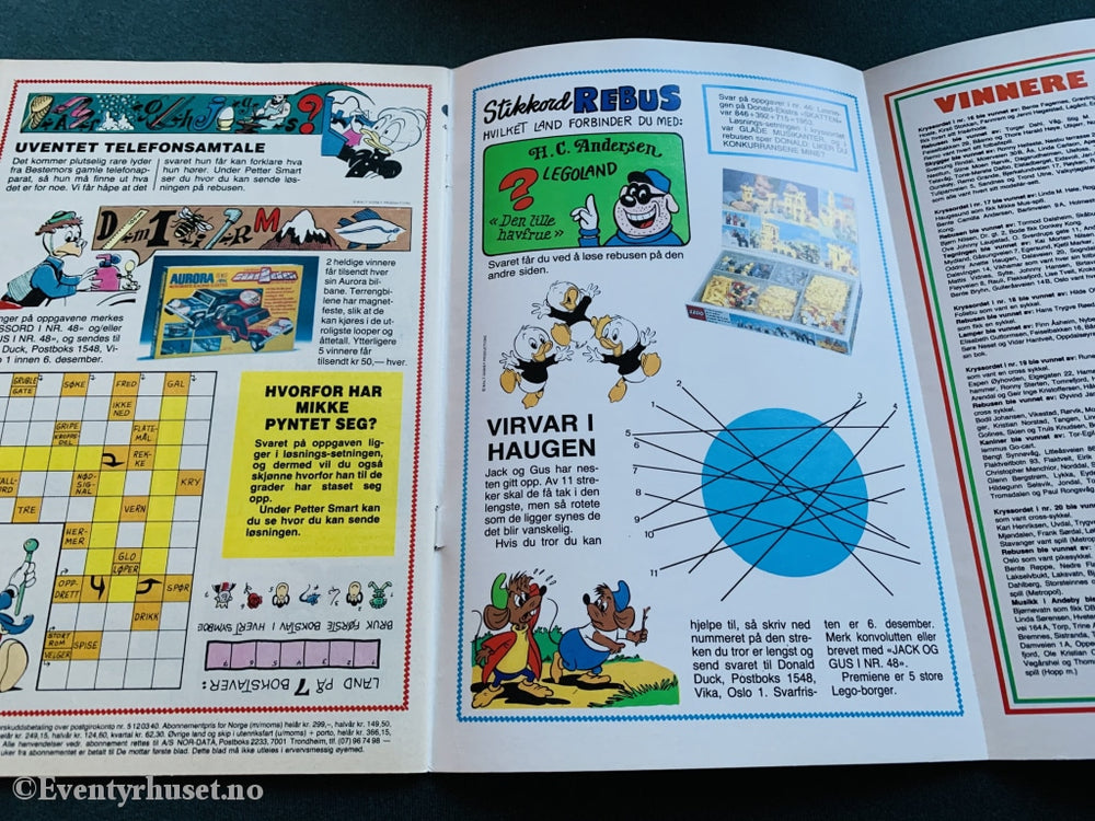 Donald Duck & Co. 1983/48. Tegneserieblad