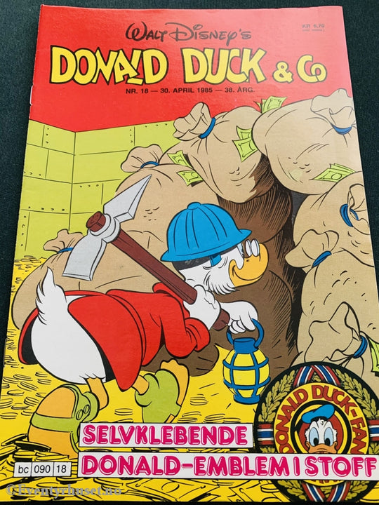 Donald Duck & Co. 1985/18. Tegneserieblad
