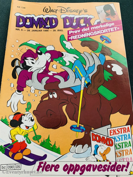 Donald Duck & Co. 1986/05. Tegneserieblad