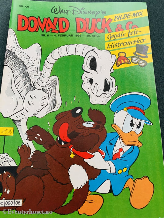 Donald Duck & Co. 1986/06. Tegneserieblad