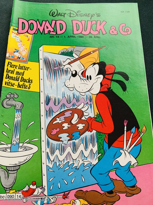 Donald Duck & Co. 1986/14. Tegneserieblad