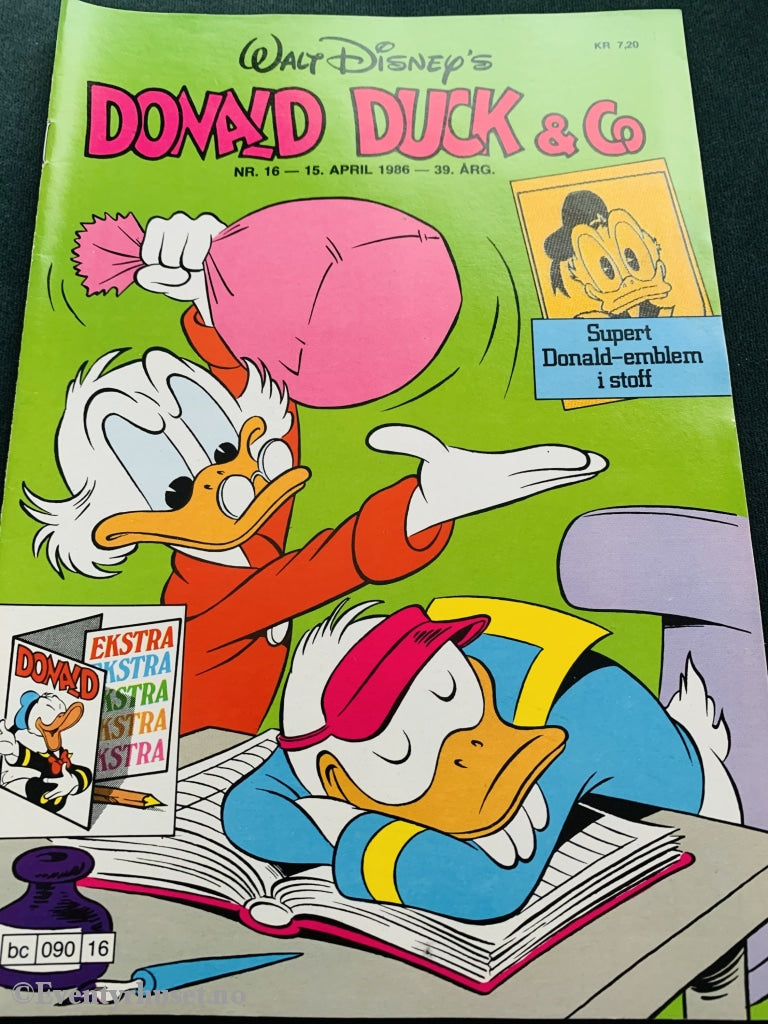 Donald Duck & Co. 1986/16. Tegneserieblad