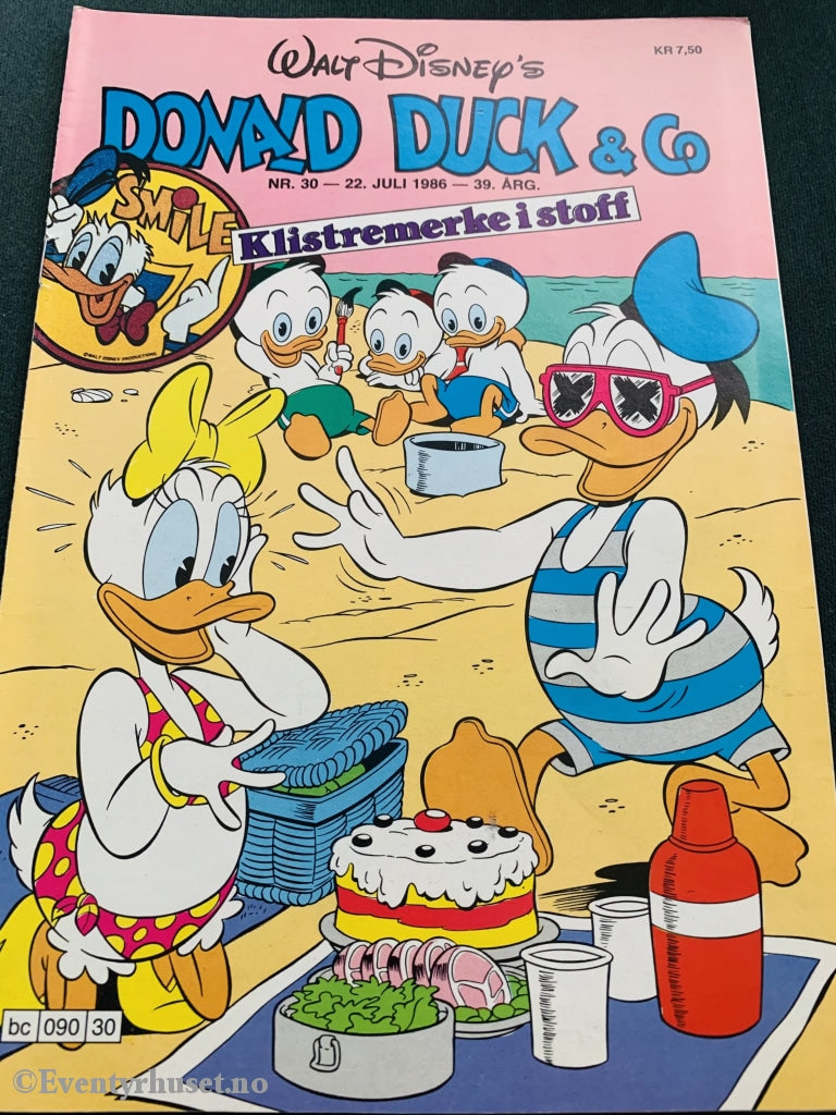 Donald Duck & Co. 1986/30. Tegneserieblad