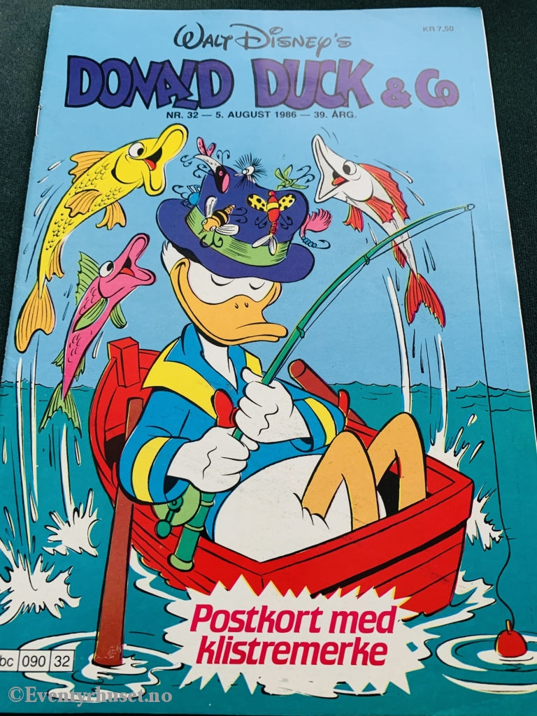 Donald Duck & Co. 1986/32. Tegneserieblad