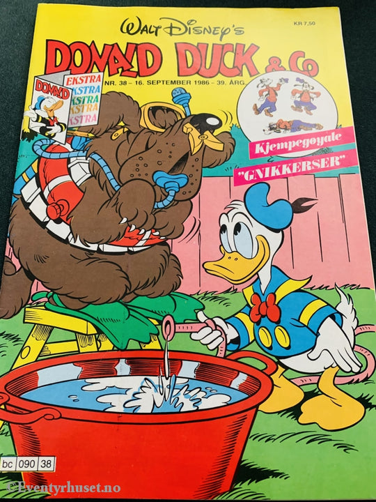 Donald Duck & Co. 1986/38. Tegneserieblad