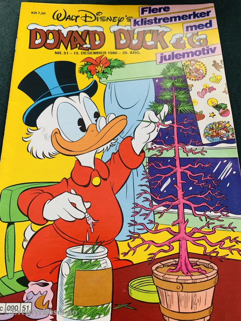 Donald Duck & Co. 1986/51. Tegneserieblad