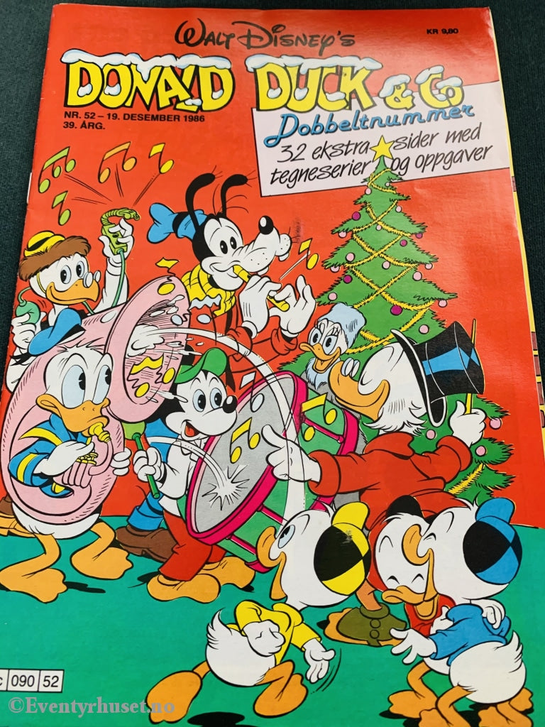 Donald Duck & Co. 1986/52. Tegneserieblad