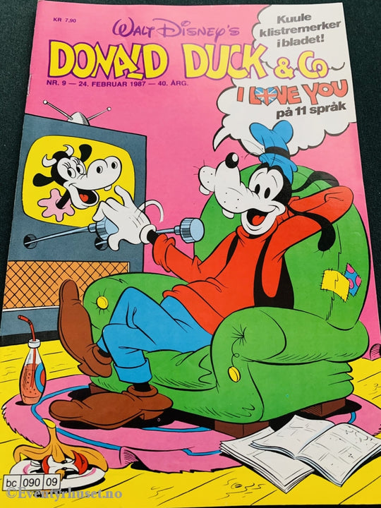 Donald Duck & Co. 1987/09. Tegneserieblad