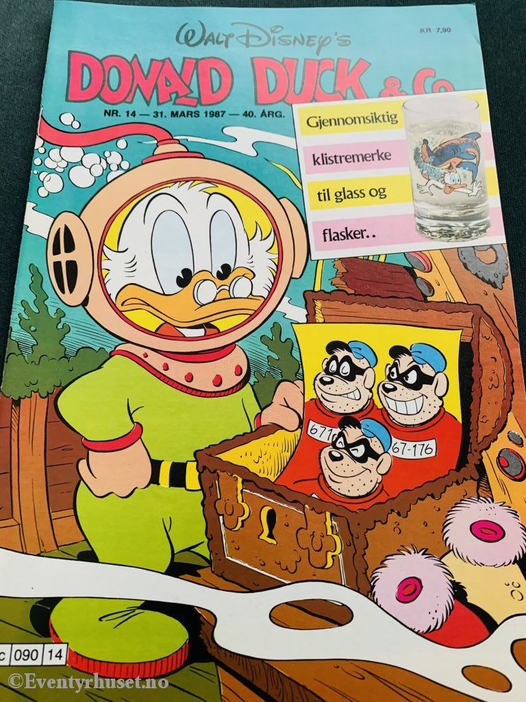 Donald Duck & Co. 1987/14. Tegneserieblad