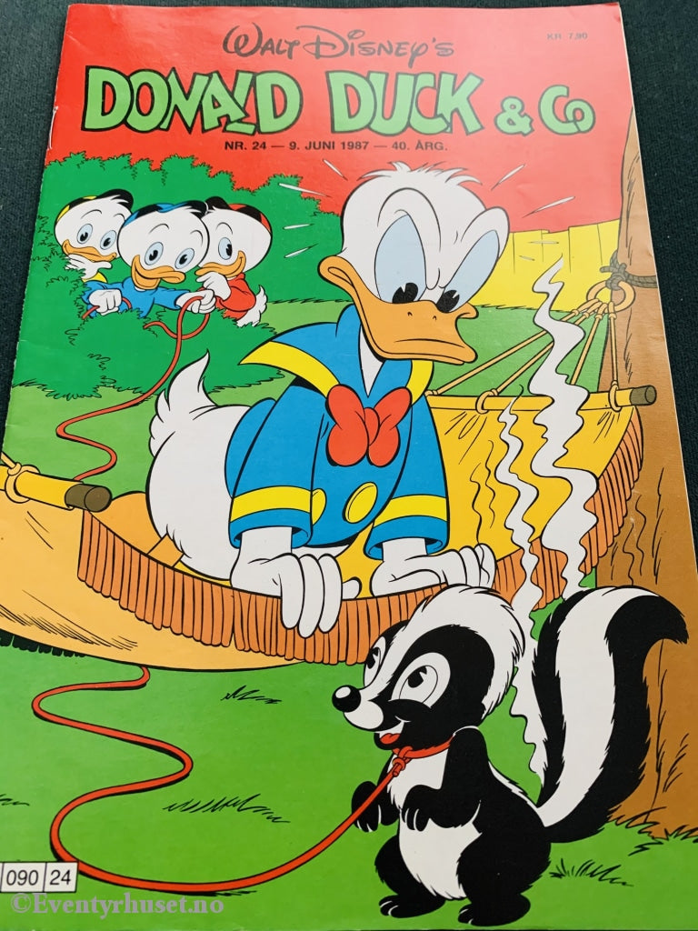 Donald Duck & Co. 1987/24. Tegneserieblad