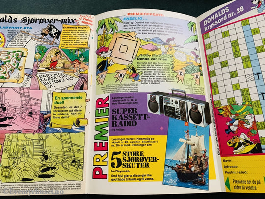 Donald Duck & Co. 1987/28. Tegneserieblad