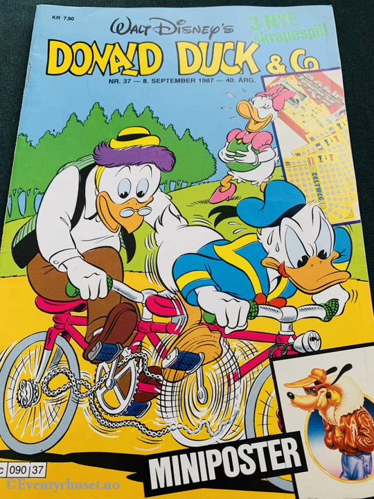 Donald Duck & Co. 1987/37. Tegneserieblad