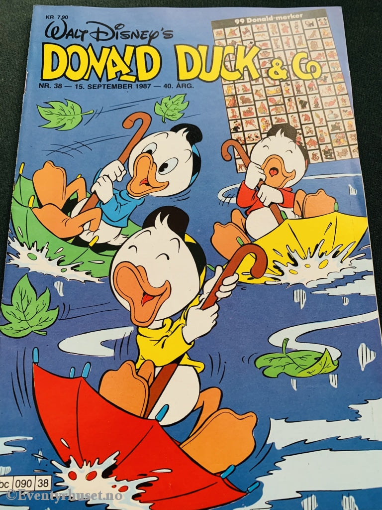 Donald Duck & Co. 1987/38. Tegneserieblad
